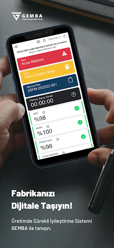 Android application Gemba screenshort