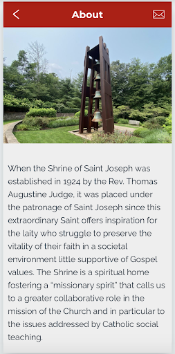 Shrine of St. Joseph, Stirling Screen 2