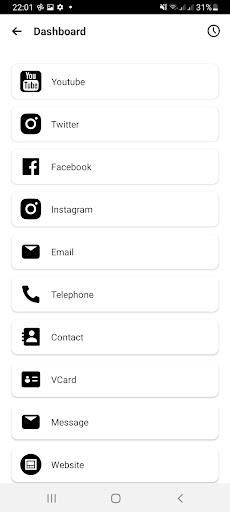 QRBarcode Scanner Android Apps Screen 2