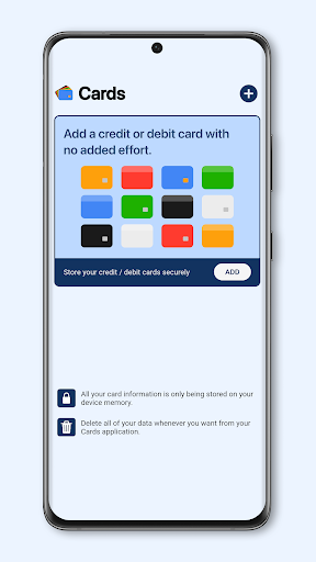 Android application Cardholder: Mobile Wallet screenshort