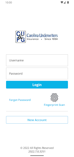 Android application Carolina Underwriters Ins. screenshort