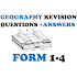 Geography Topical Questions +A