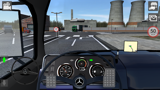 Mercedes Benz Truck Simulator Multiplayer MOD APK (Unlocked) 4
