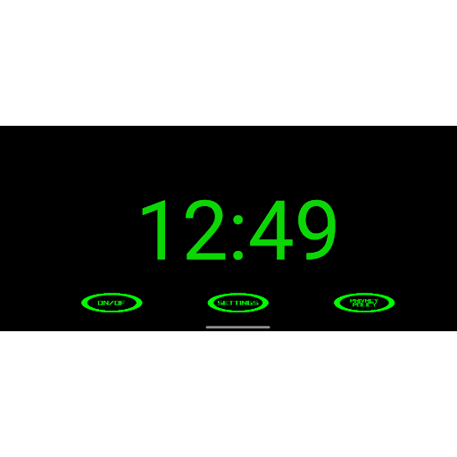 Alarm clock abov Screen 2