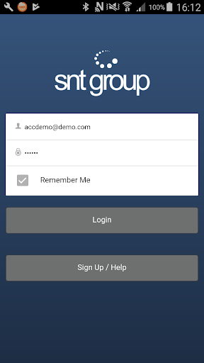 Android application SNT Expenses screenshort