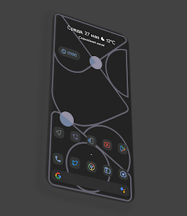 Pix Material Dark Icon Pack Patched APK 5