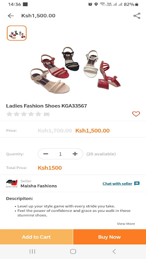 Android application Yuuji Shopping - All Shoe Shop screenshort