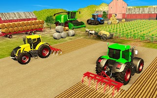 Real Tractor Driving Games 3D