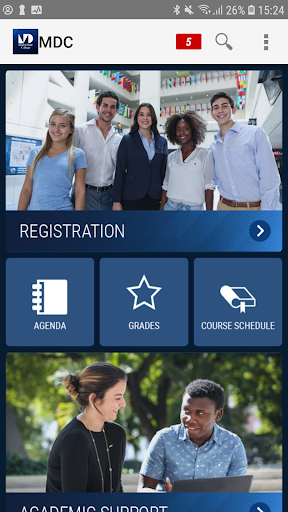 Android application Miami Dade College - My MDC screenshort