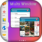 Multi Window - Edge Split Screen & Slide Bar 2018 icon