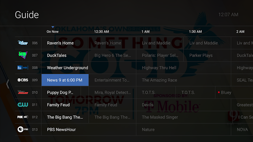 Screenshot of X TV