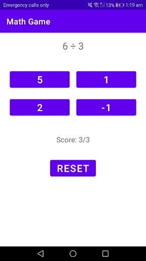 Math Game Screen 3
