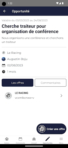 Racing Business Club Screen 3