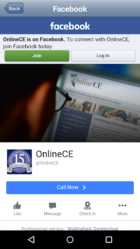 OnlineCE.com Screen 3