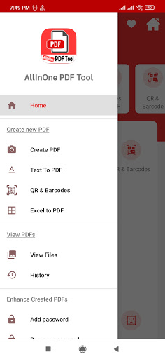AllInOne PDF Tool - PDF Editor Screen 2