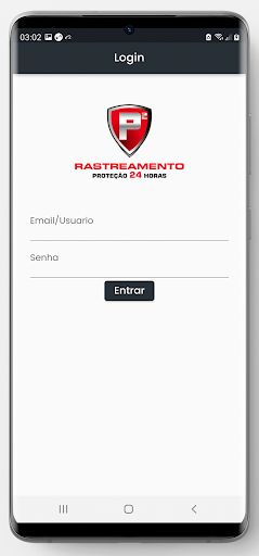 Android application P2 Proteção screenshort