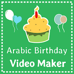 Birthday Video Maker Arabic - icon