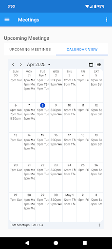 TSMMeetups.com TSM PeerSupport Screenshot 3 - AppWisp.com