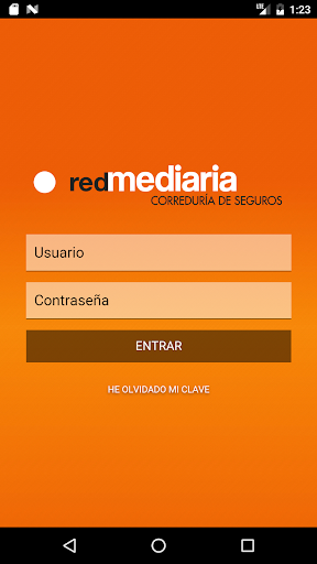Android application Red Mediaria Seguros screenshort
