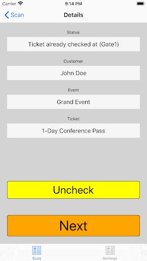 TicketSonic Screen 3