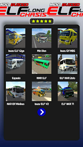 Mod Bussid ELF Long Chasis