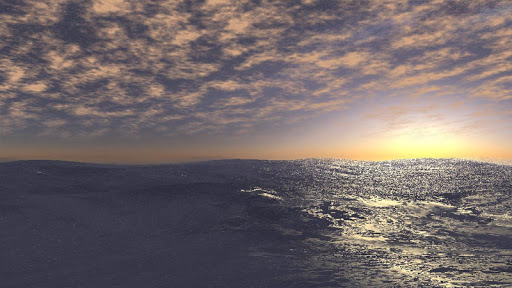 Sunrise & Sunset At Sea Screen 3
