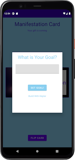 Manifestation Card Screen 2