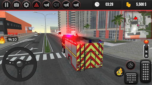 Firefighter Games - Fire Fighting Simulation apkpoly screenshots 4