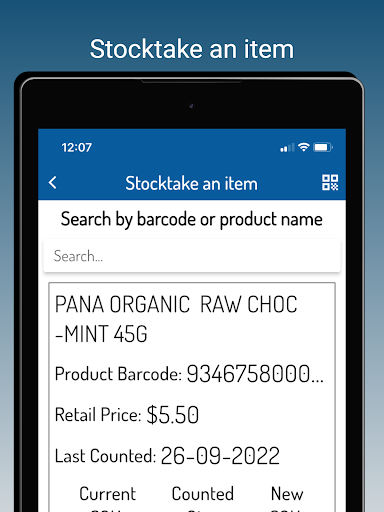 Minfos App Screen 3