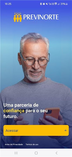 Android application Previnorte screenshort