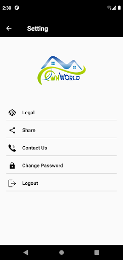 Android application OwnWorld Family screenshort