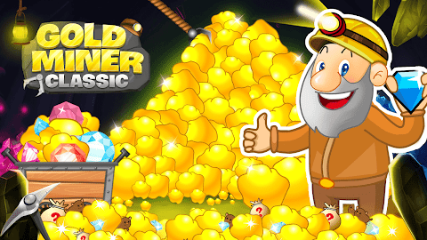 Gold Miner Classic: Gold Rushのおすすめ画像1