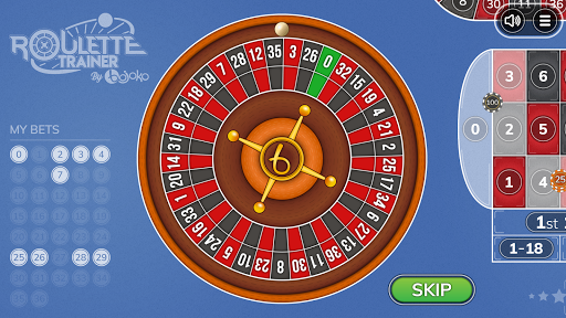 Roulette trainer by Bojoko Screen 3