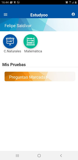 Android application Estudyoo Alumno screenshort