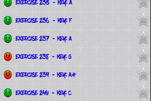 screenshot of Guitar Blues Exercises