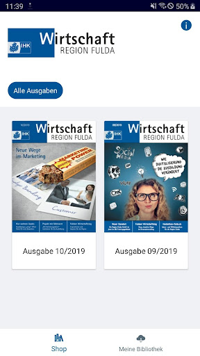 Android application Wirtschaft Region Fulda screenshort