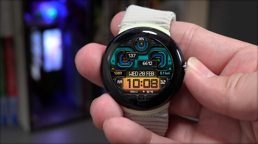Digital BUBAS URX17 Watch face screenshot 4