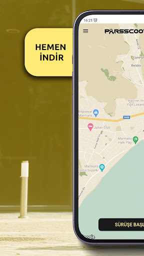 Android application Pars Scooter screenshort