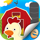 Farm Story Maker Activity Kids Game for Toddlers icon