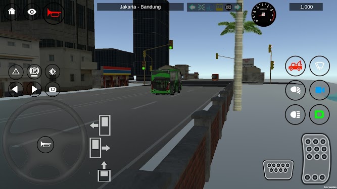 #4. Bus oleng Simulator Indonesian (Android) By: Catput Dev