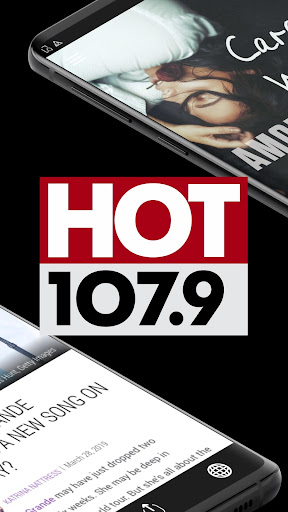 Screenshot of HOT 107.9 (KHXT)