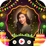 Cover Image of Baixar Birthday Song Video Maker  APK