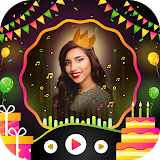 Birthday Song Video Maker icon