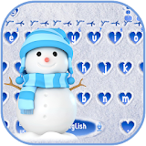 Ice Snow Winter Keyboard Theme icon