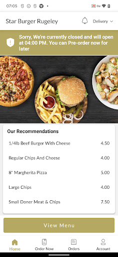Star Burger Rugely Screen 2