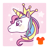 Cute Unicorn Theme- My Little Pony icon