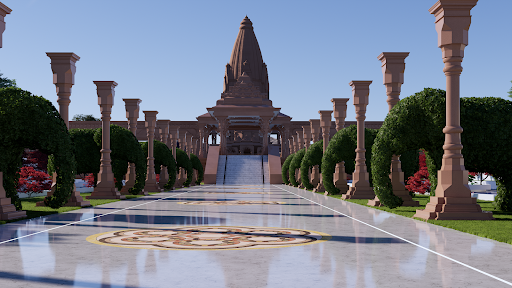 Android application Ram Mandir screenshort