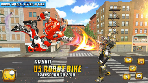 US Power Bike Transform Robot