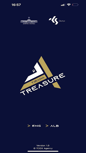 Android application Tirana Treasure screenshort