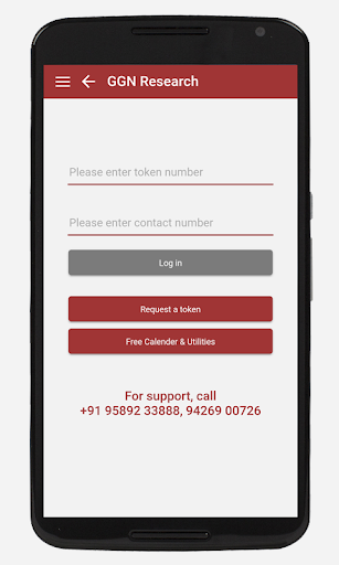 Android application GGN Research screenshort